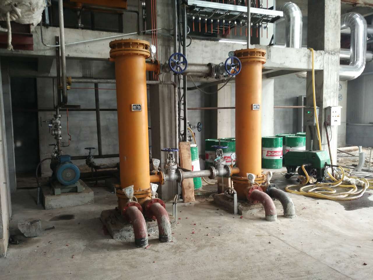 船用冷油器換管，船用冷油器換不銹鋼管
